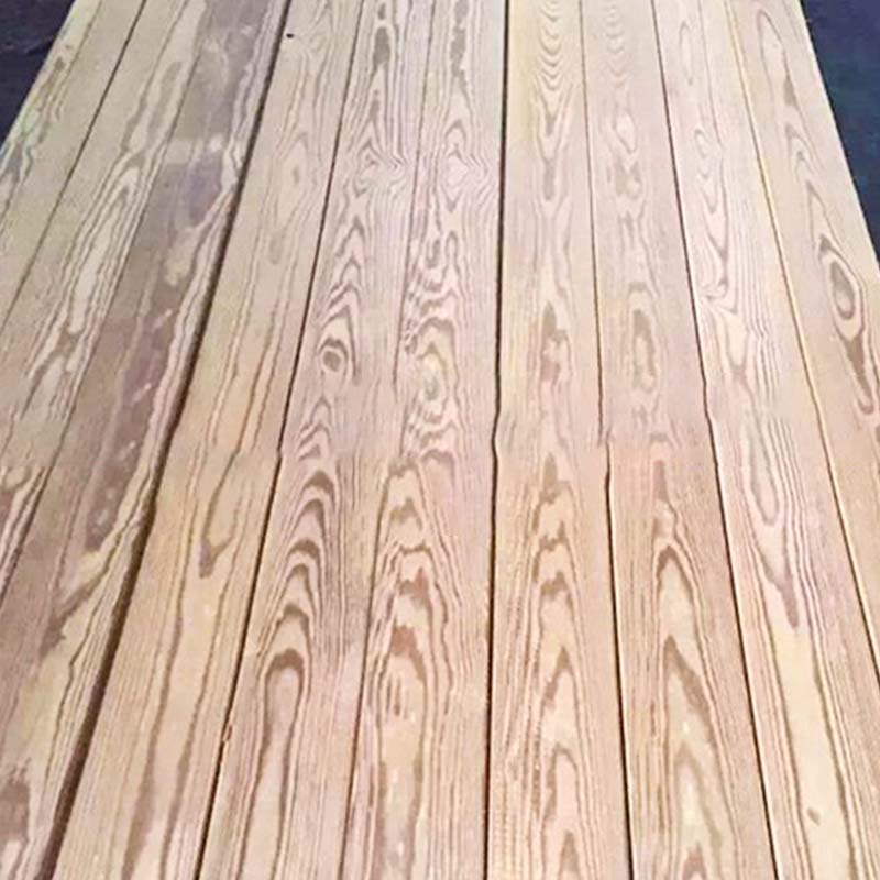 专业芬兰松木木板材加工 景观园林碳化木加工处理