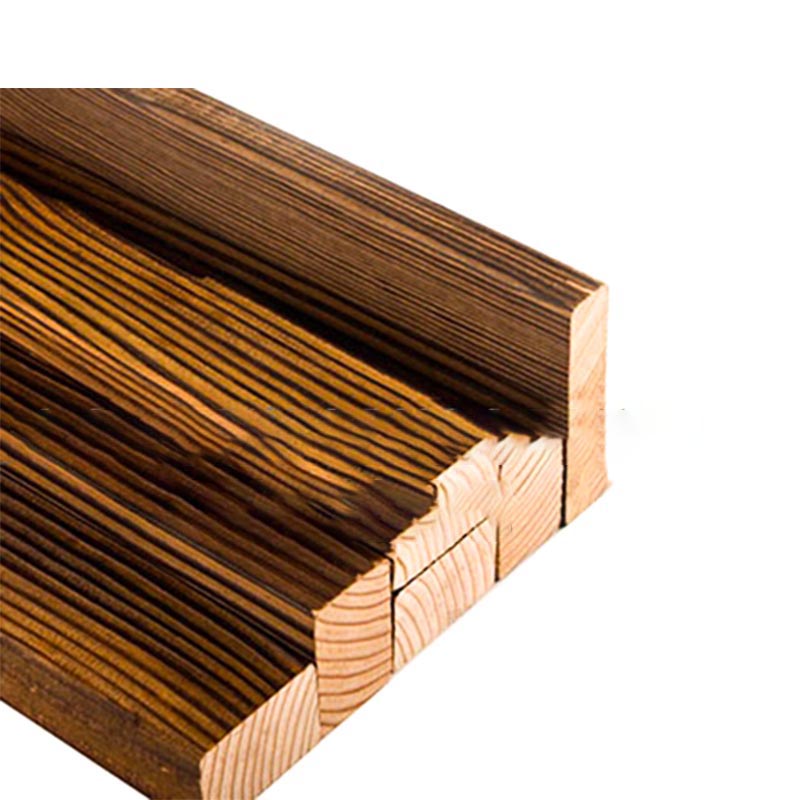 东莞木材加工厂家 碳化木防腐木加工改性定型着色